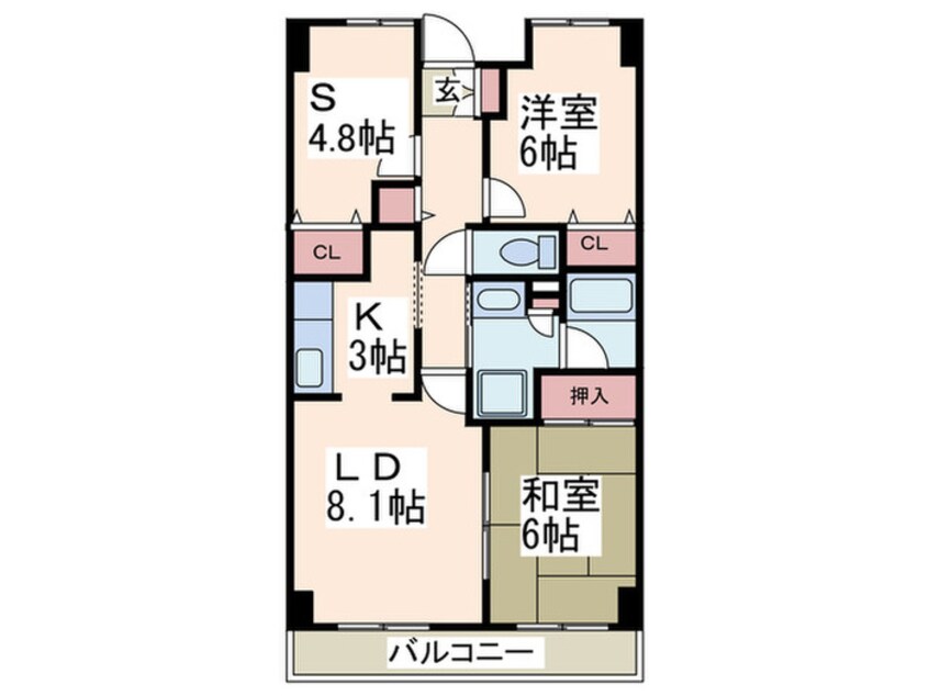 間取図 アーバンパーク市ケ尾