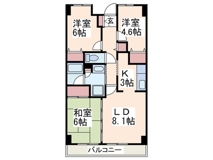 間取り図 アーバンパーク市ケ尾