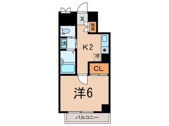 間取図 ジュエルコ－ト学芸大学壱番館