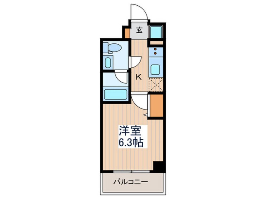 間取図 カリーノ西国分寺