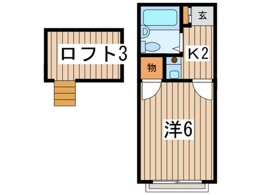 間取図 キャッスルつきみ野