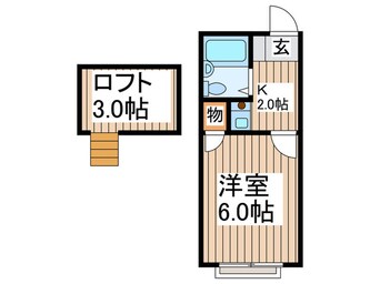 間取図 キャッスルつきみ野