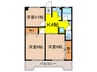 安藤マンション 3Kの間取り