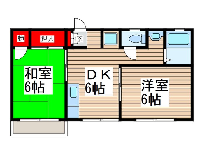 間取り図 ヌウベル・アイⅠ