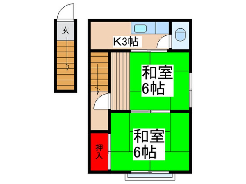 間取図 藤野荘