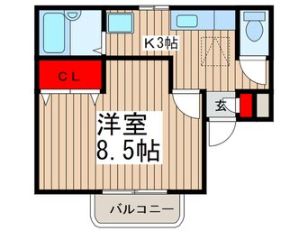 間取図 セレ東美野Ⅱ