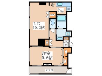 間取図 東雲ｷｬﾅﾙｺ-ﾄCODAN19号棟