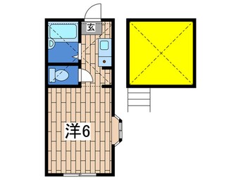 間取図 ララ上永谷