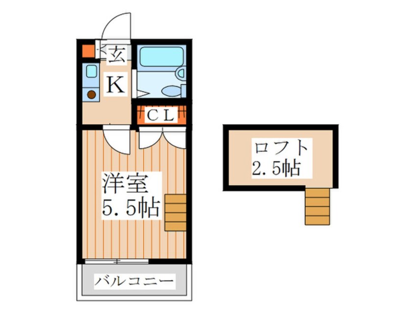 間取図 サンハイム