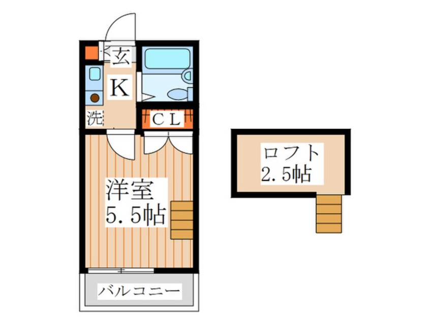 間取図 サンハイム