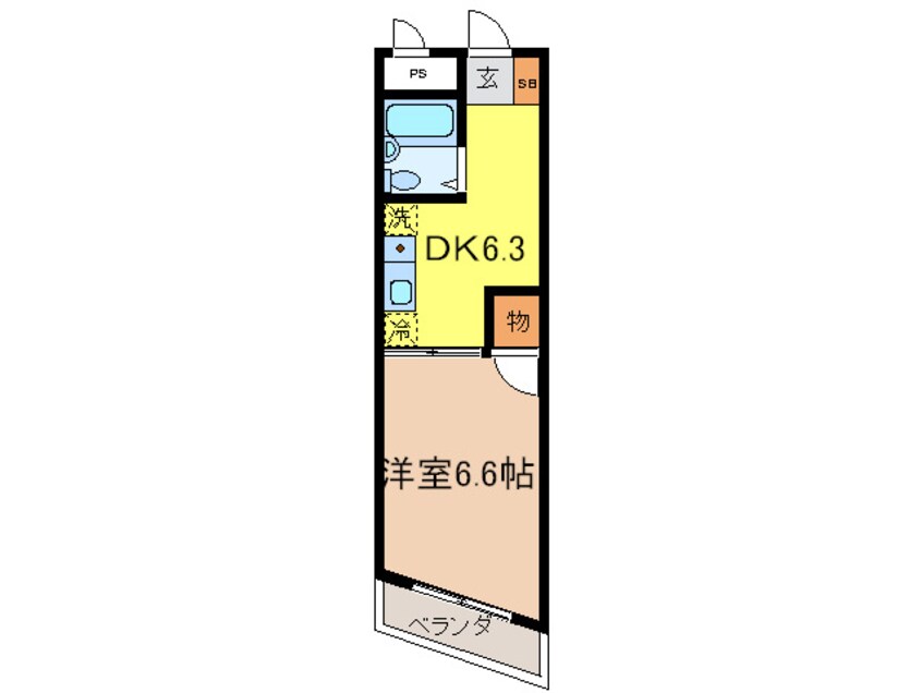 間取図 鴨下ビル