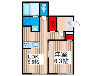 間取図 ルミエール光Ⅰ