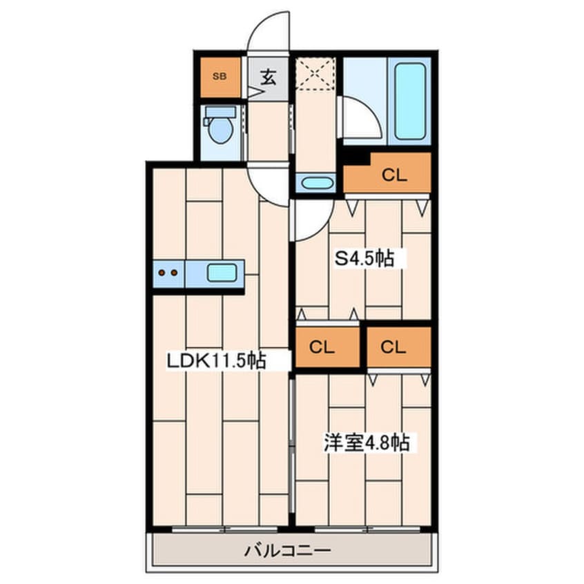 間取図 仮称 大和市中央５丁目計画