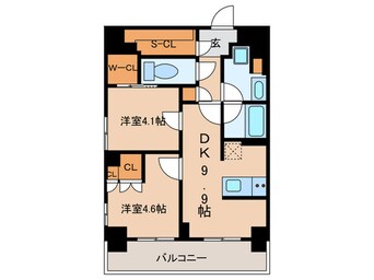 間取図 J.GRAN Court 品川西大井WEST