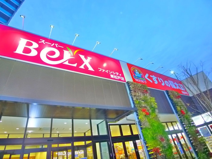 ベルクス(スーパー)まで110m ﾗｸﾞｼﾞｭｱﾘｰｶﾞｰﾃﾞﾝ東松戸(906)