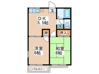 間取図 ベルゾーネ