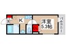 ＭＥＬＤＩＡみのり台Ⅱ 1Kの間取り