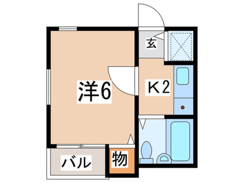 間取図 リトルホワイトハウス