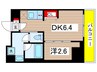 グラシアプレイス東陽町 1DKの間取り