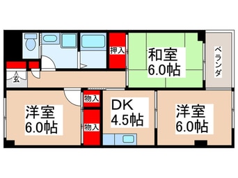 間取図 フェアレディマンション