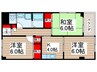 フェアレディマンション 3Kの間取り