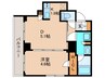 ARKMARK板橋大山 1DKの間取り