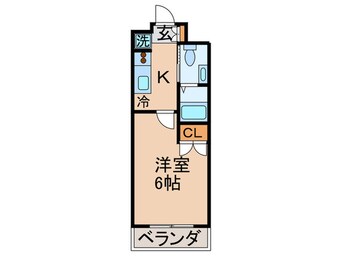 間取図 レジディア月島Ⅲ