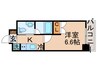 レジディア月島Ⅲ 1Kの間取り