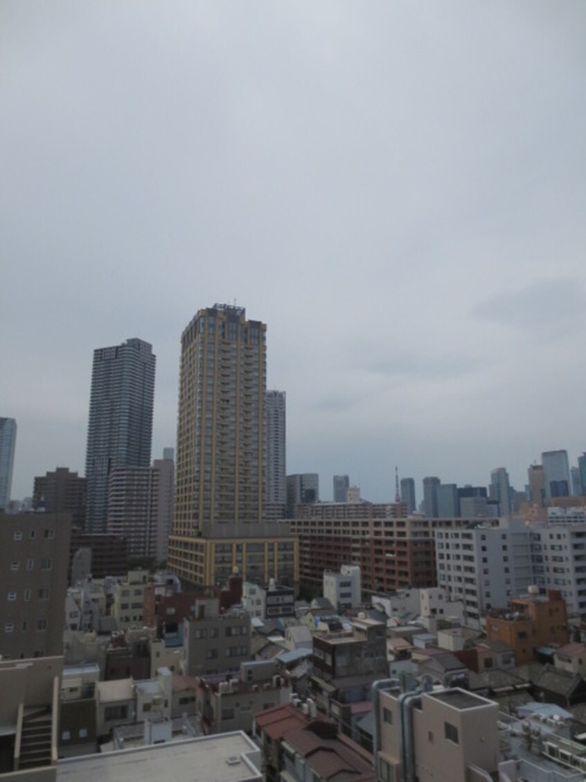 室内からの展望 レジディア月島Ⅲ