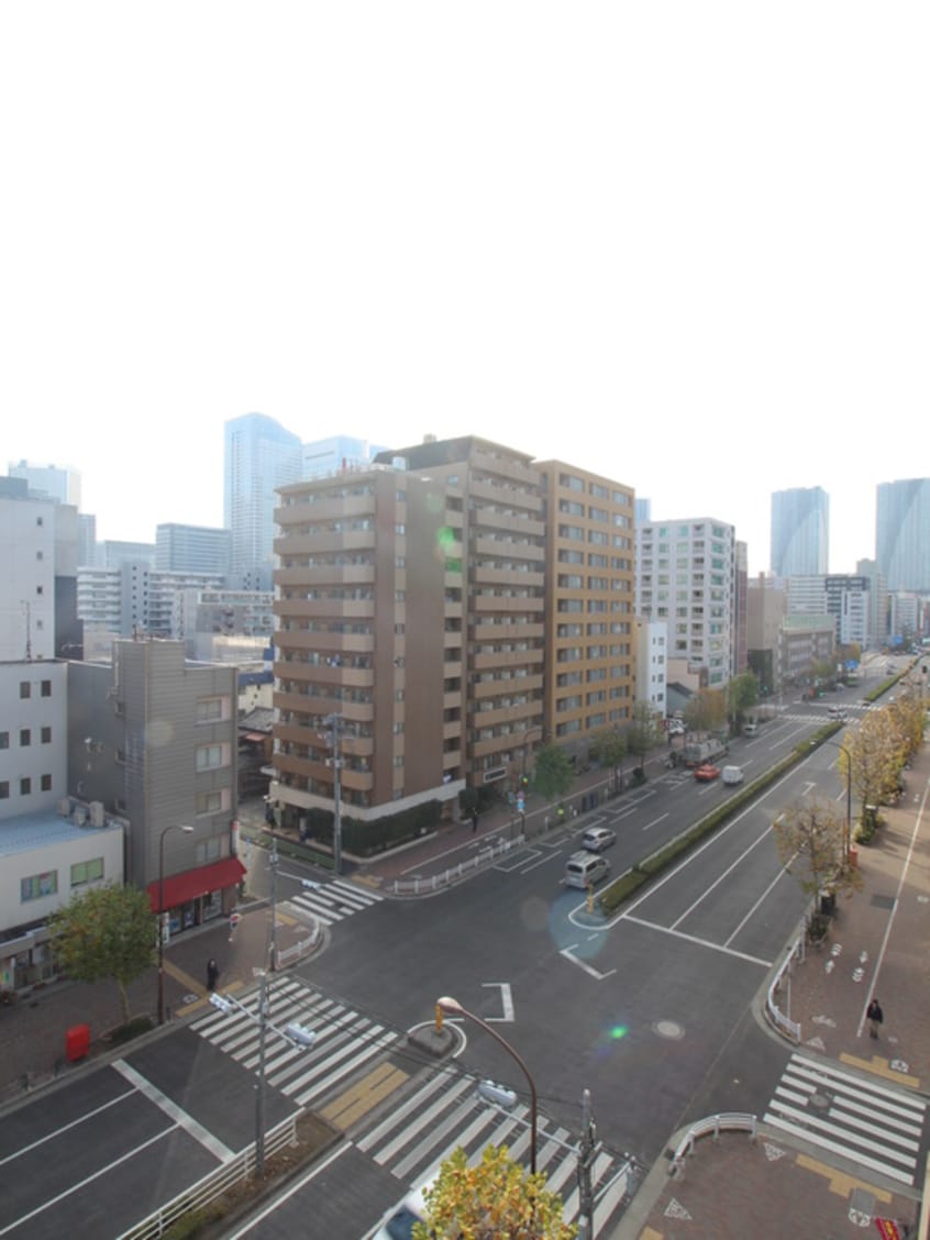 室内からの展望 レジディア月島Ⅲ