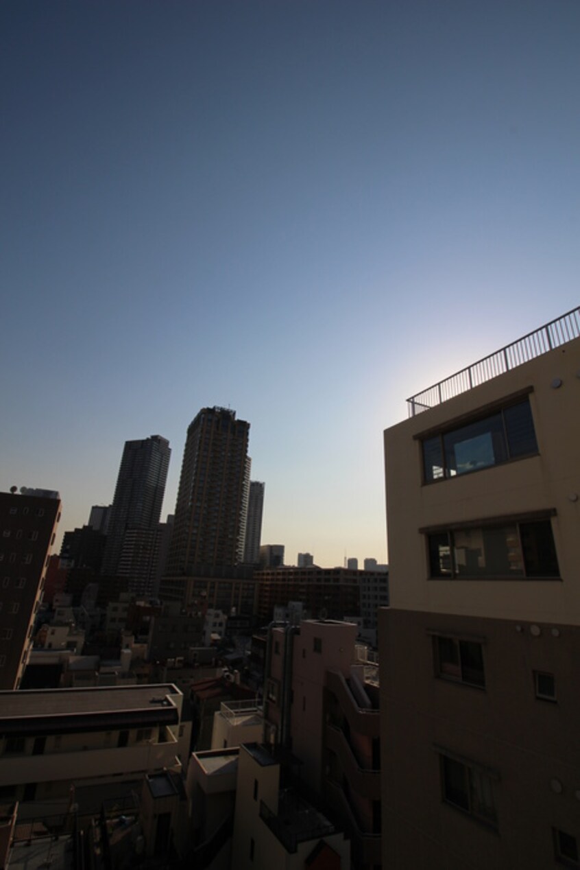 室内からの展望 レジディア月島Ⅲ