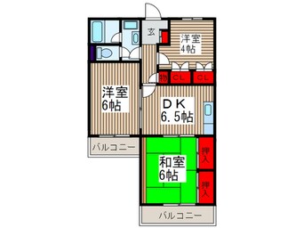 間取図 秋本マンション