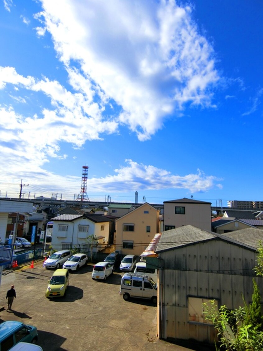 室内からの展望 秋本マンション