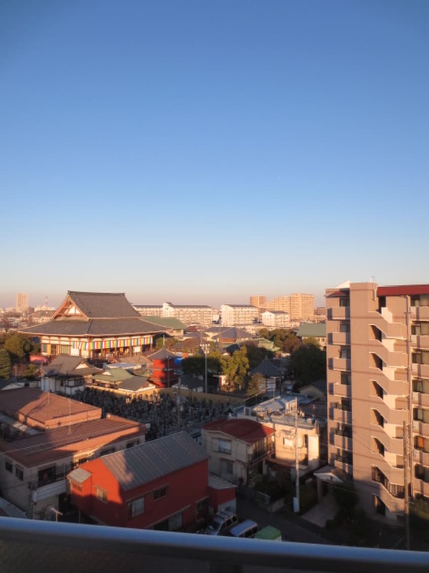 室内からの展望 GENOVIA西新井大師green veil805