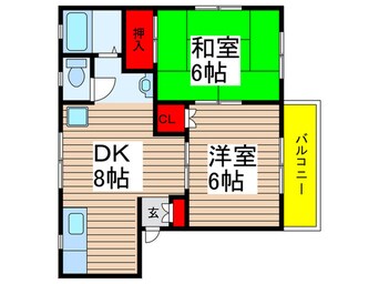 間取図 グランドール林