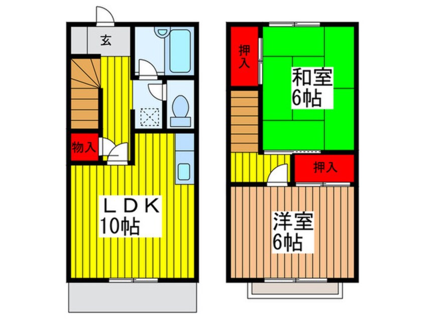 間取図 ホワイトパレス