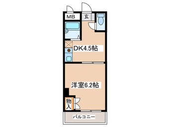 間取図 メイプルエイト