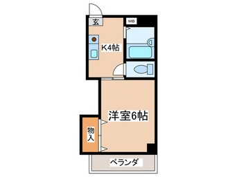 間取図 メイプルエイト