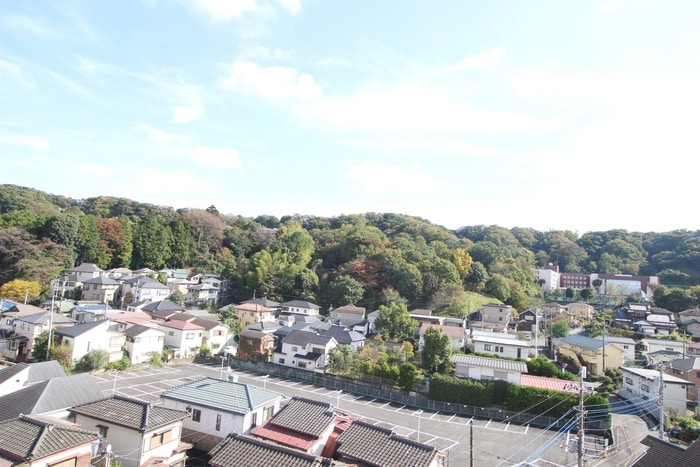 室内からの展望 メイプルエイト