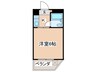 白樺マンション 1Kの間取り