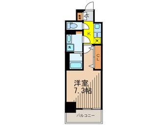 間取図 トラディティオ門前仲町