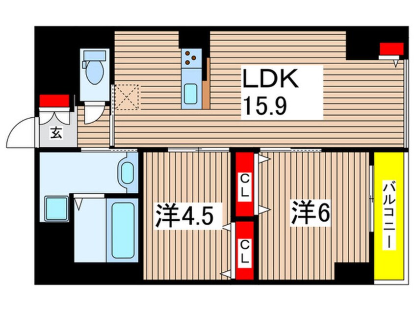 間取図 アーバンパレス