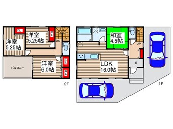 間取図 ふじみ野市大井中央23-9号