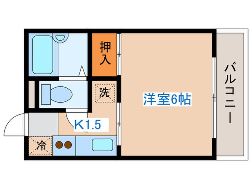 間取図 グリーンヒルＡ