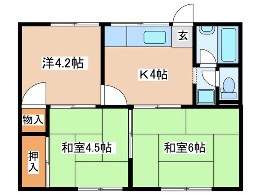 間取図 文命ハイツ