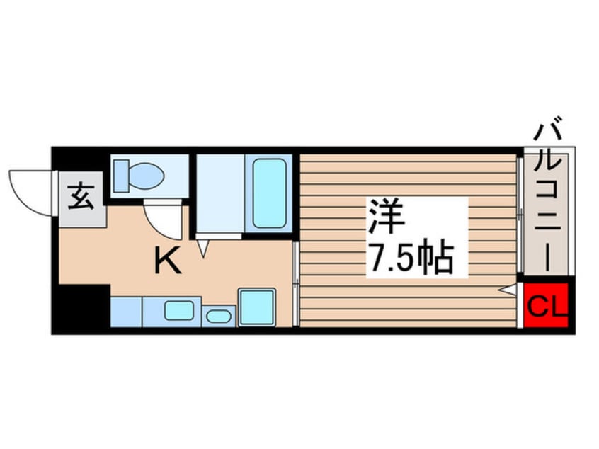 間取図 サンメゾン江北ＥＡＳＴ