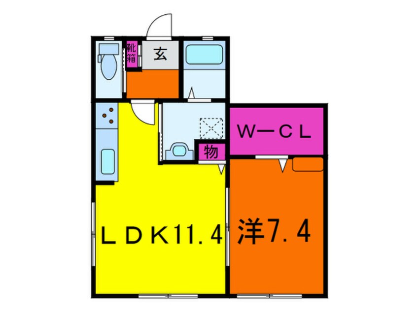 間取図 ベル練馬