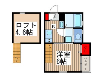 間取図 カーサ市川真間