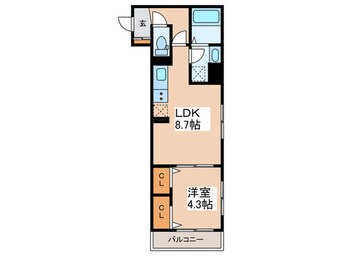 間取図 ACT下高井戸