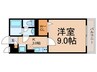 カレント上板橋 1Kの間取り